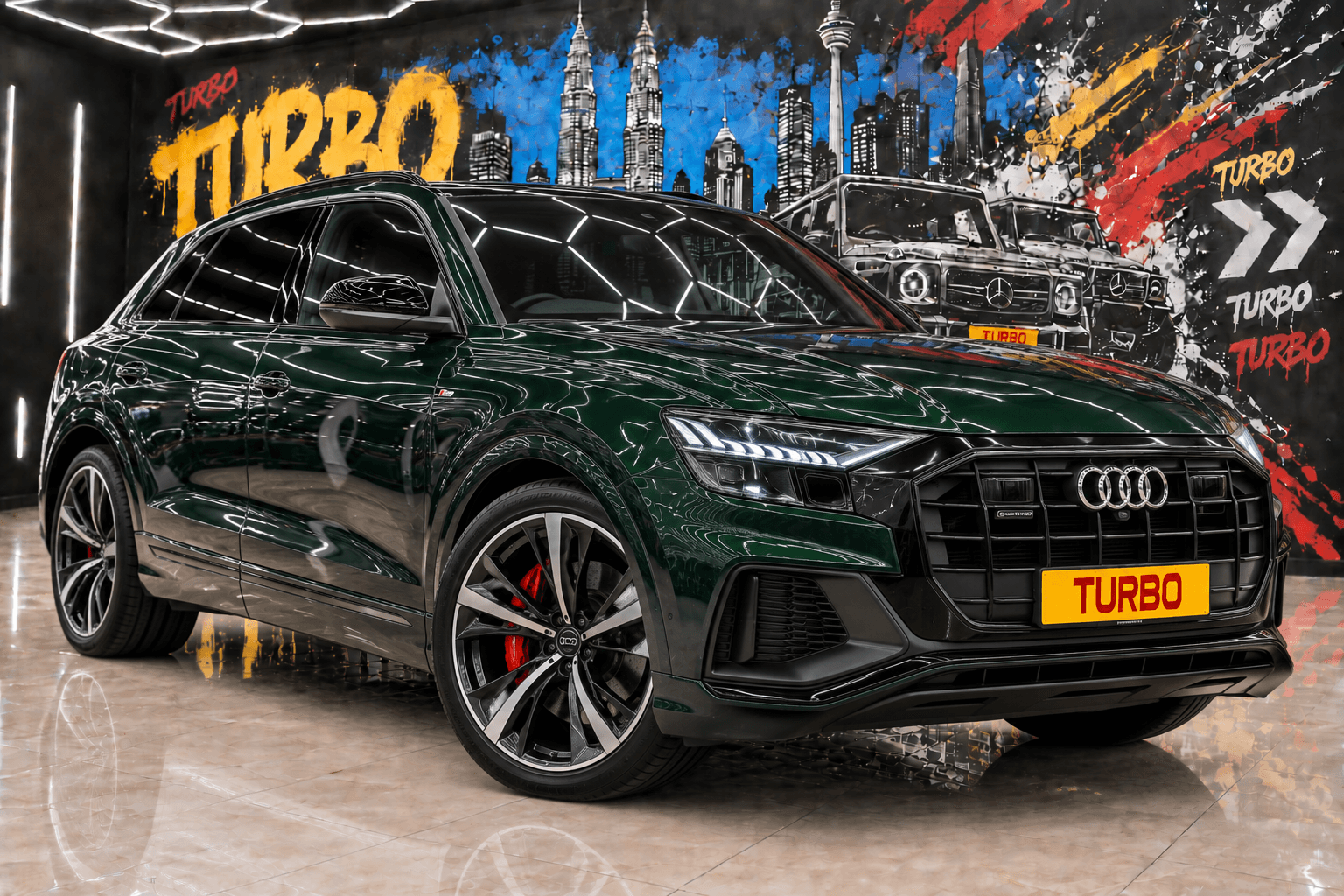 Q8 — luxury car rental Malaysia