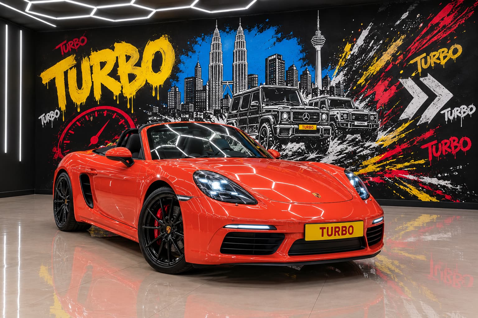 718 Boxster S — luxury car rental Malaysia