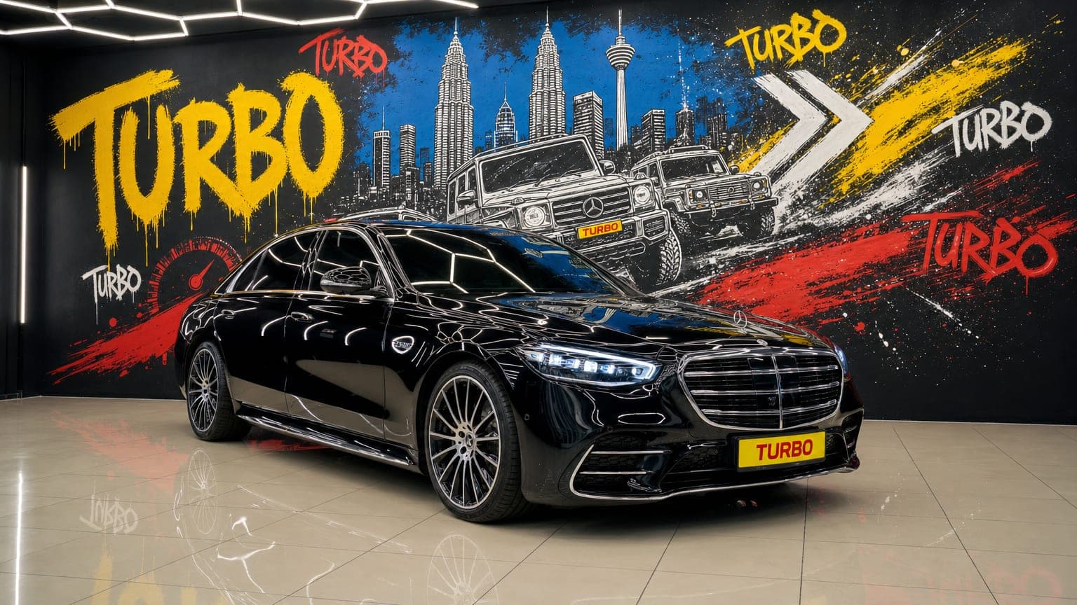 S 580e — luxury car rental Malaysia