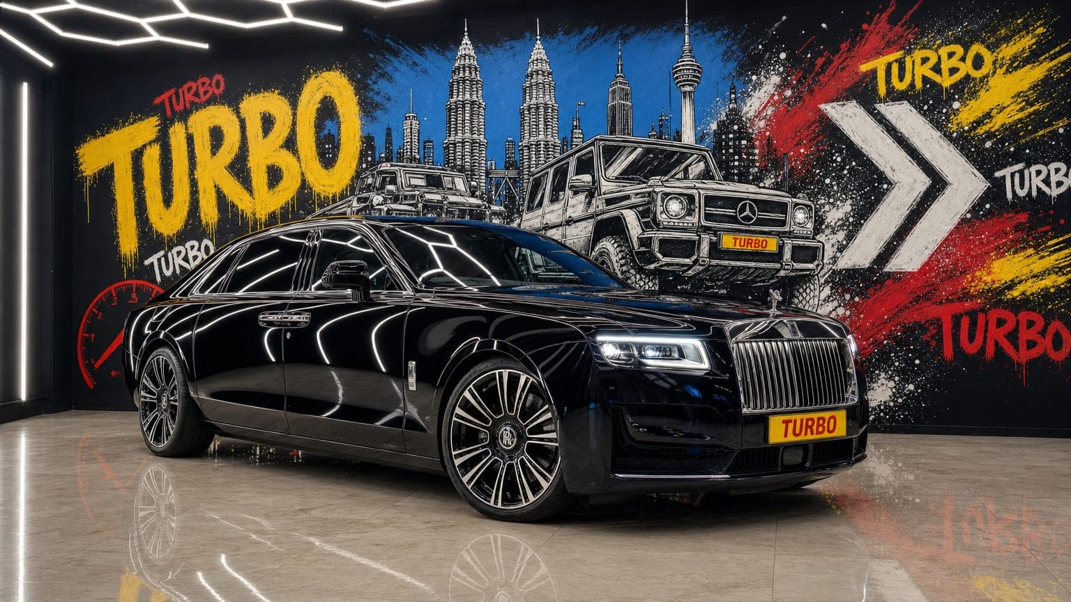 Ghost — luxury car rental Malaysia