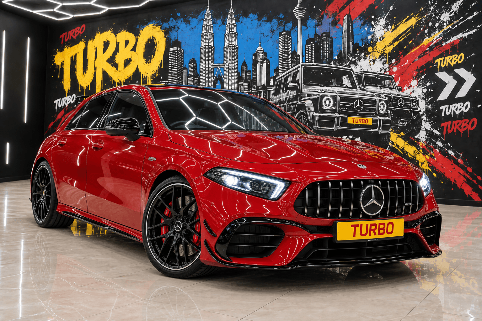 AMG A 45 S — luxury car rental Malaysia