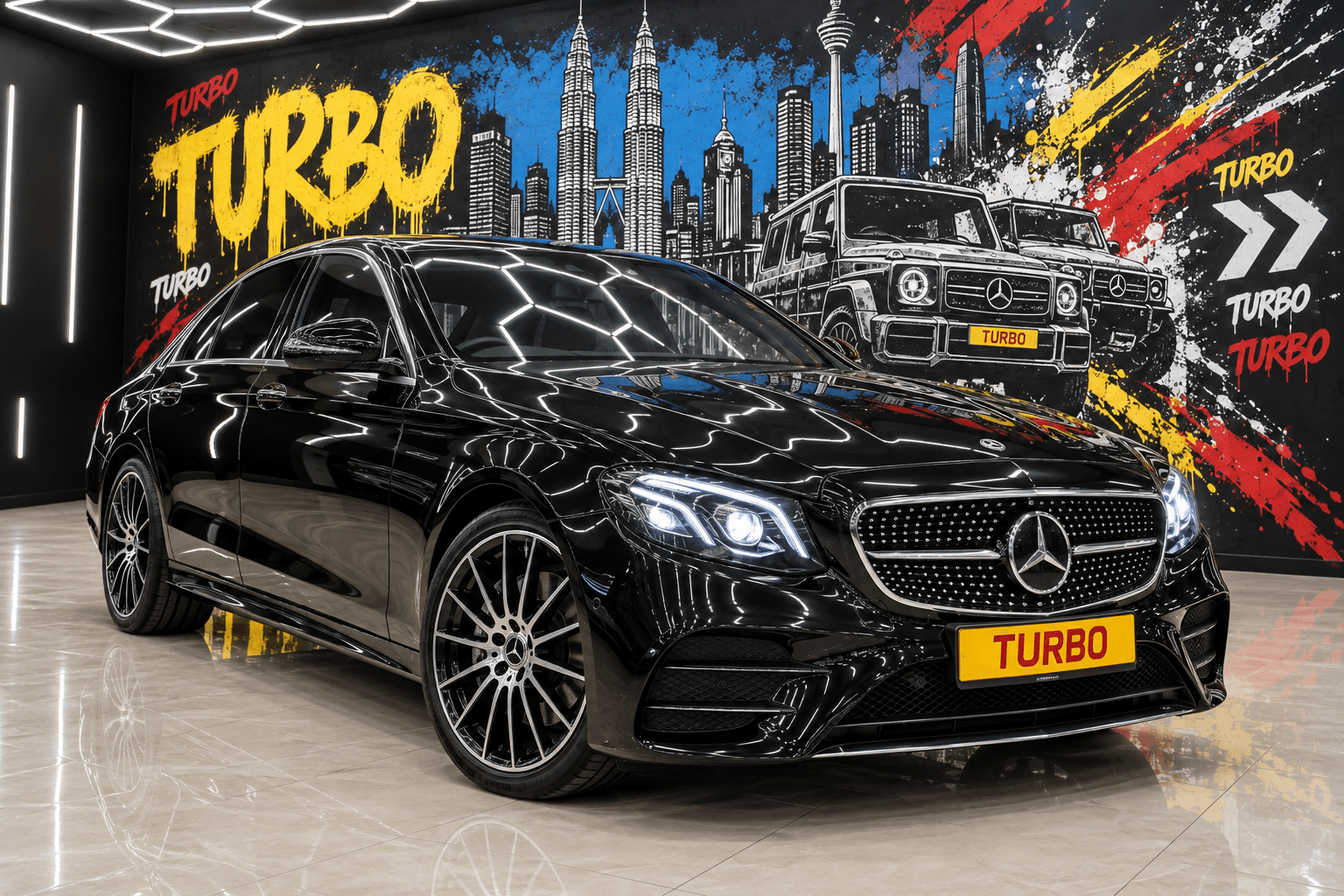 E 300 — luxury car rental Malaysia