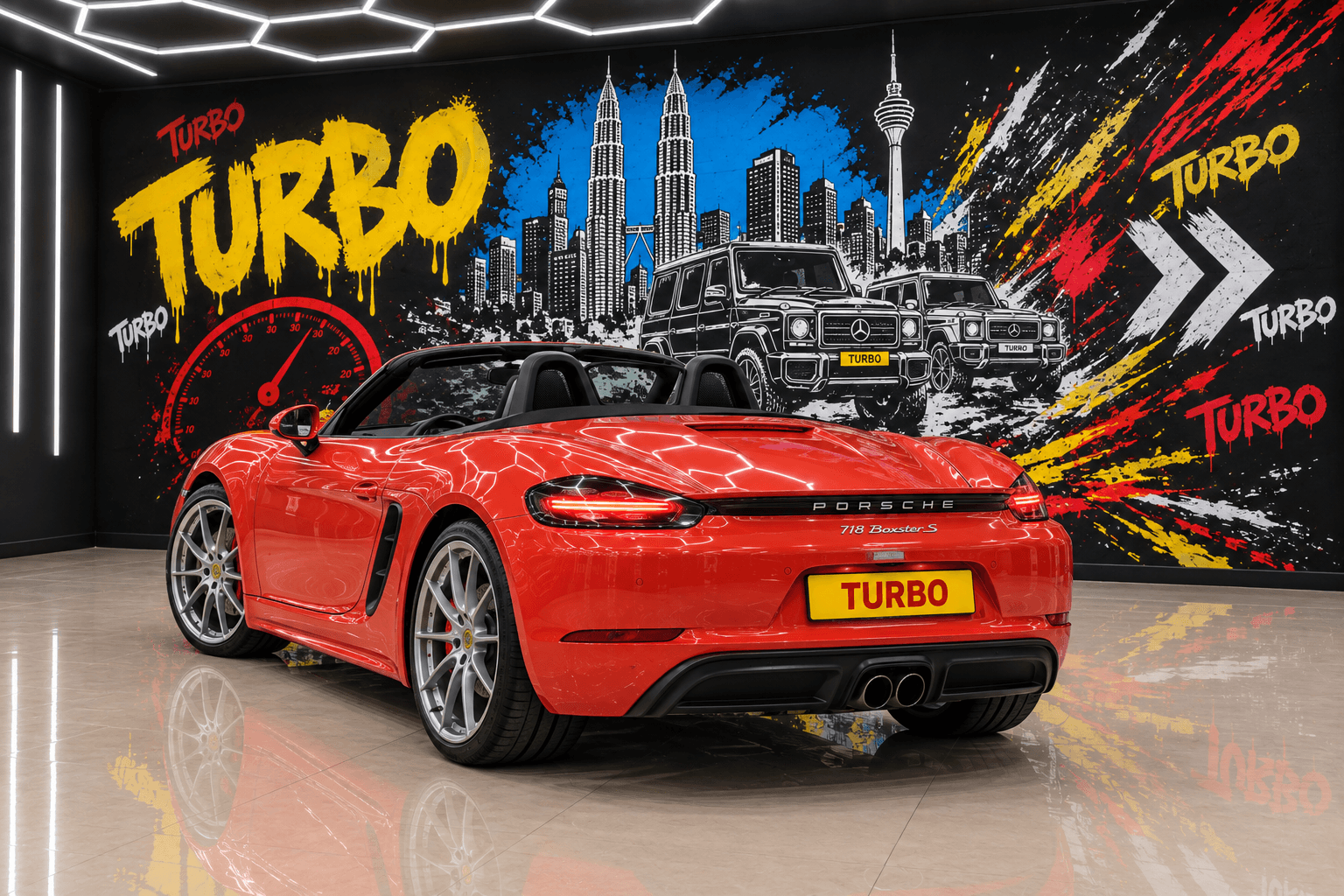 Porsche 718 Boxster S, photograph 2 of 4