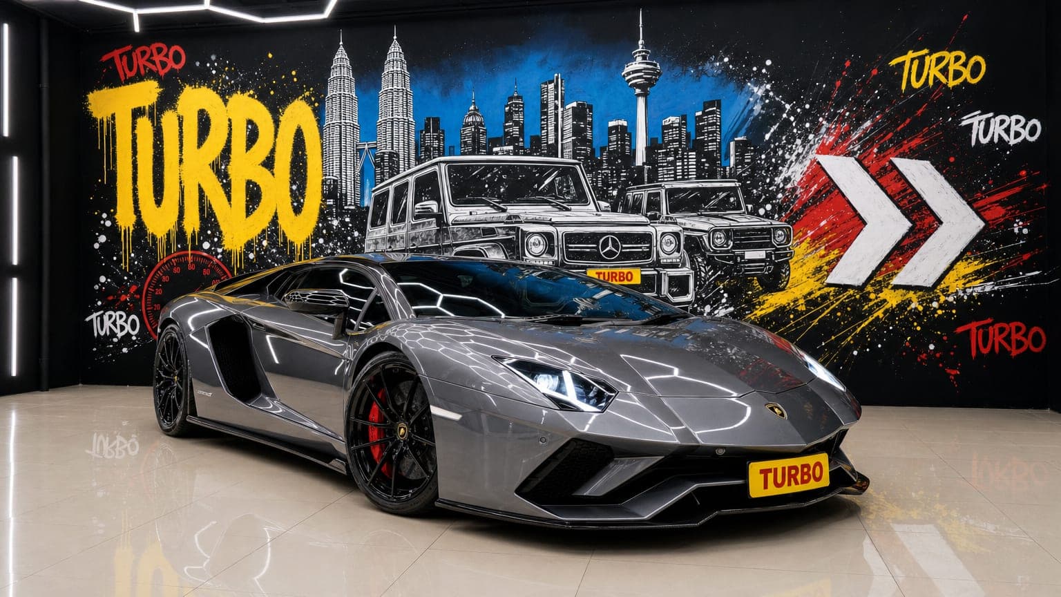Aventador S — luxury car rental Malaysia