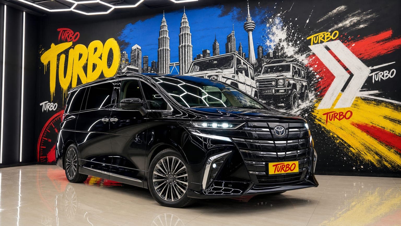 Alphard Executive Lounge — luxury car rental Malaysia