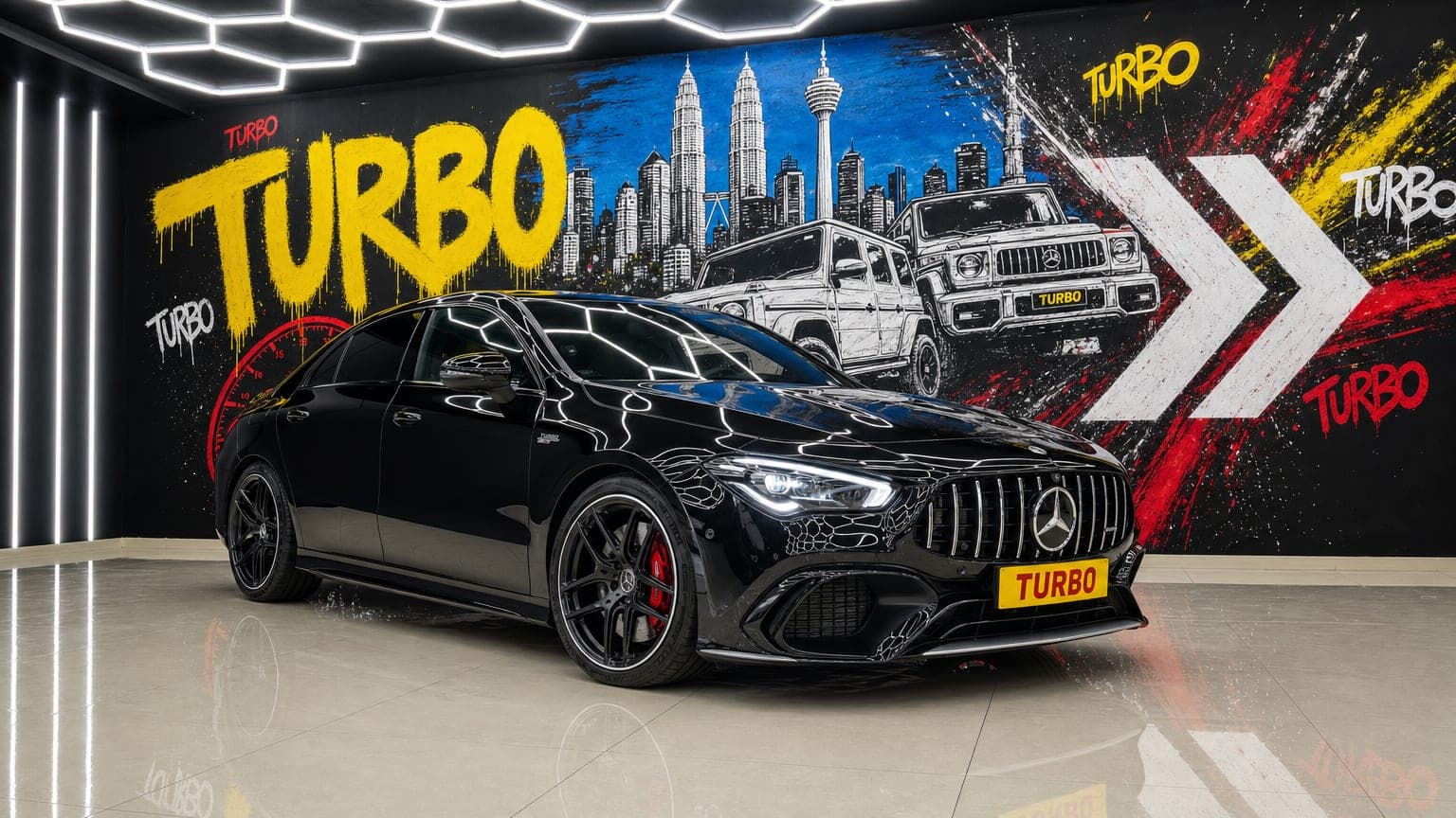 AMG CLA 45 S — luxury car rental Malaysia