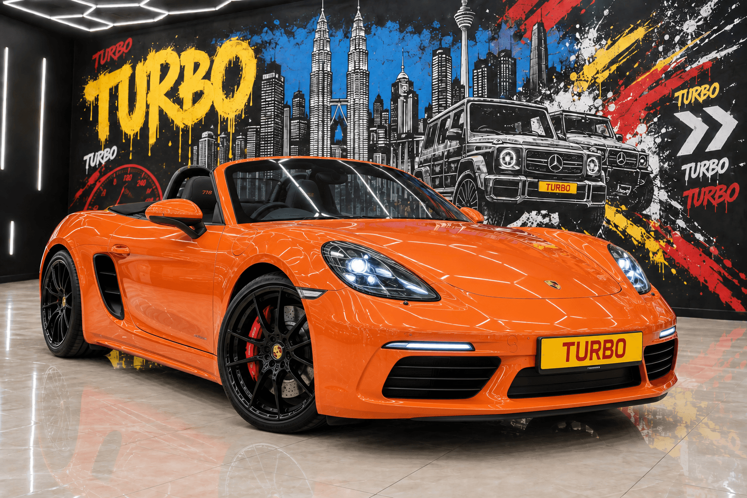 718 Boxster — luxury car rental Malaysia