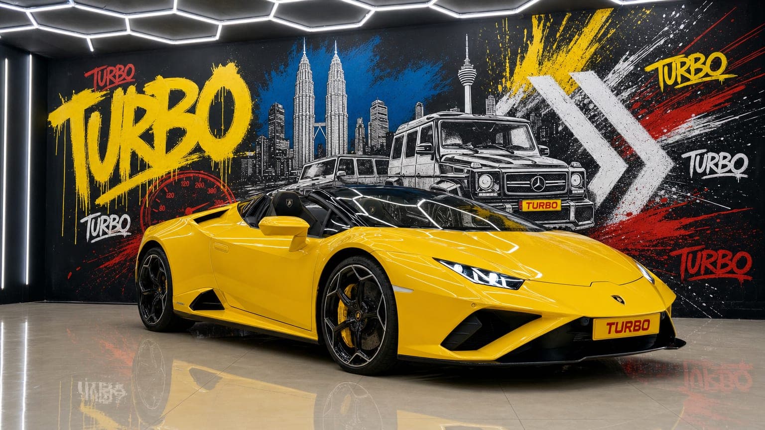 Huracan EVO Spyder — luxury car rental Malaysia